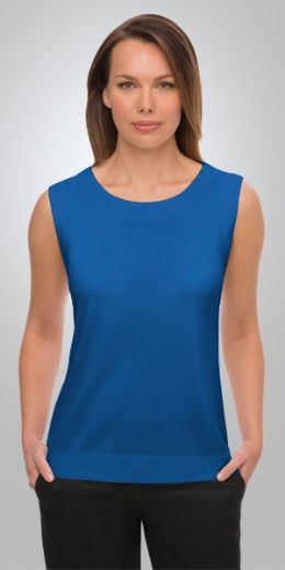 Picture of City Collection Ladies Smart Knit Sleeveless Top