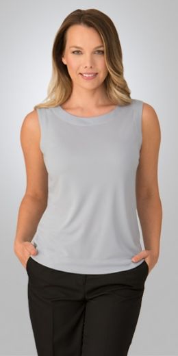Picture of City Collection Ladies Smart Knit Sleeveless Top