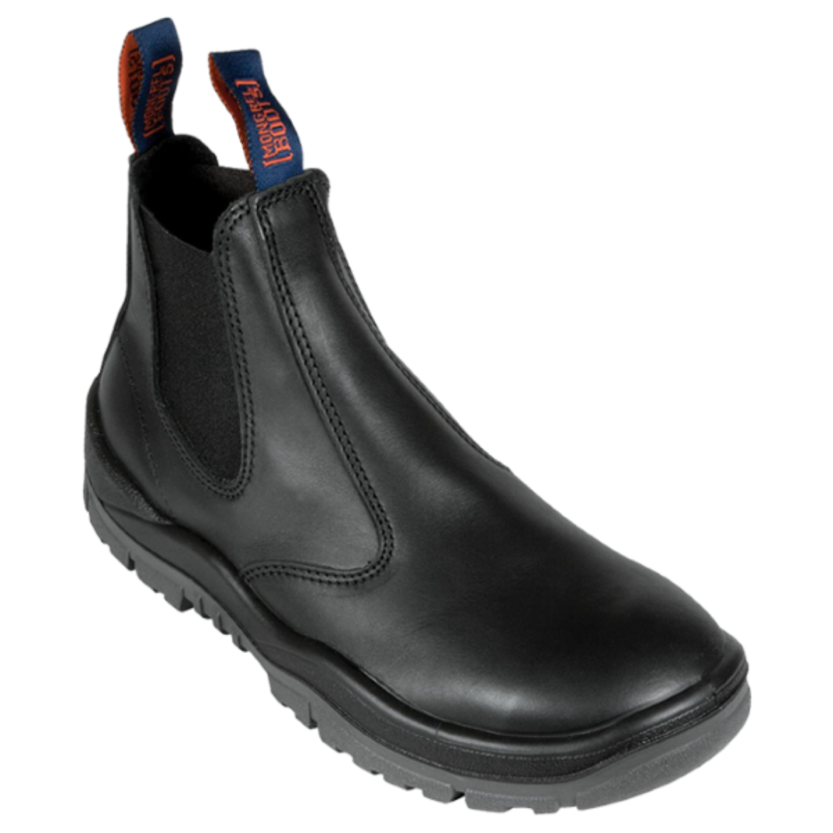 Picture of Mongrel Boot Elastic Sided Black Kip