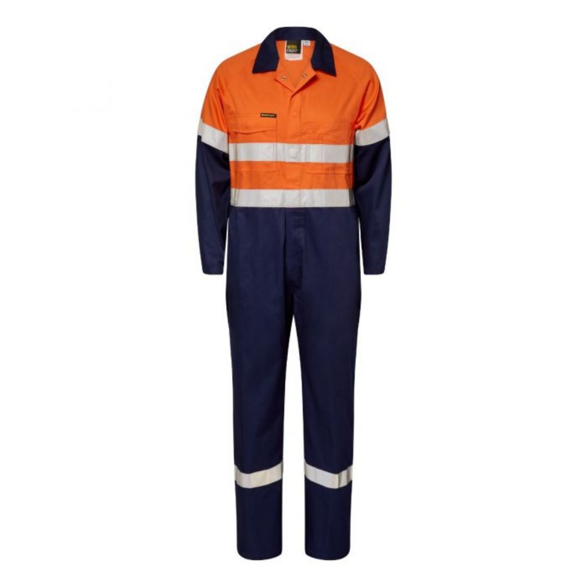 Picture of WorkCraft Lightweight Cool-Breeze Coverall RT1 Reflective Tape 2 Tone
