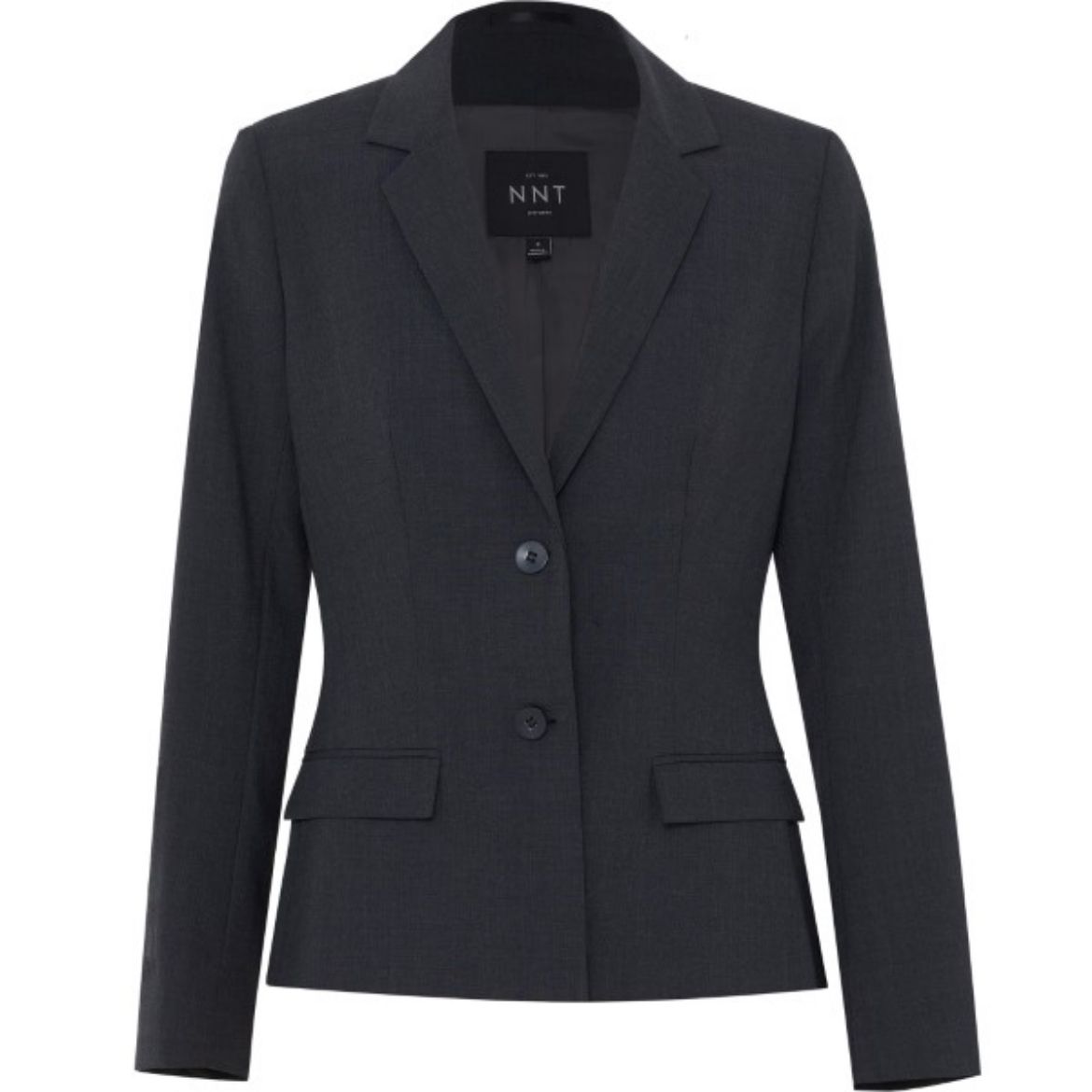 Picture of NNT Ladies Stretch Wool 2 Button Mid Length Jacket