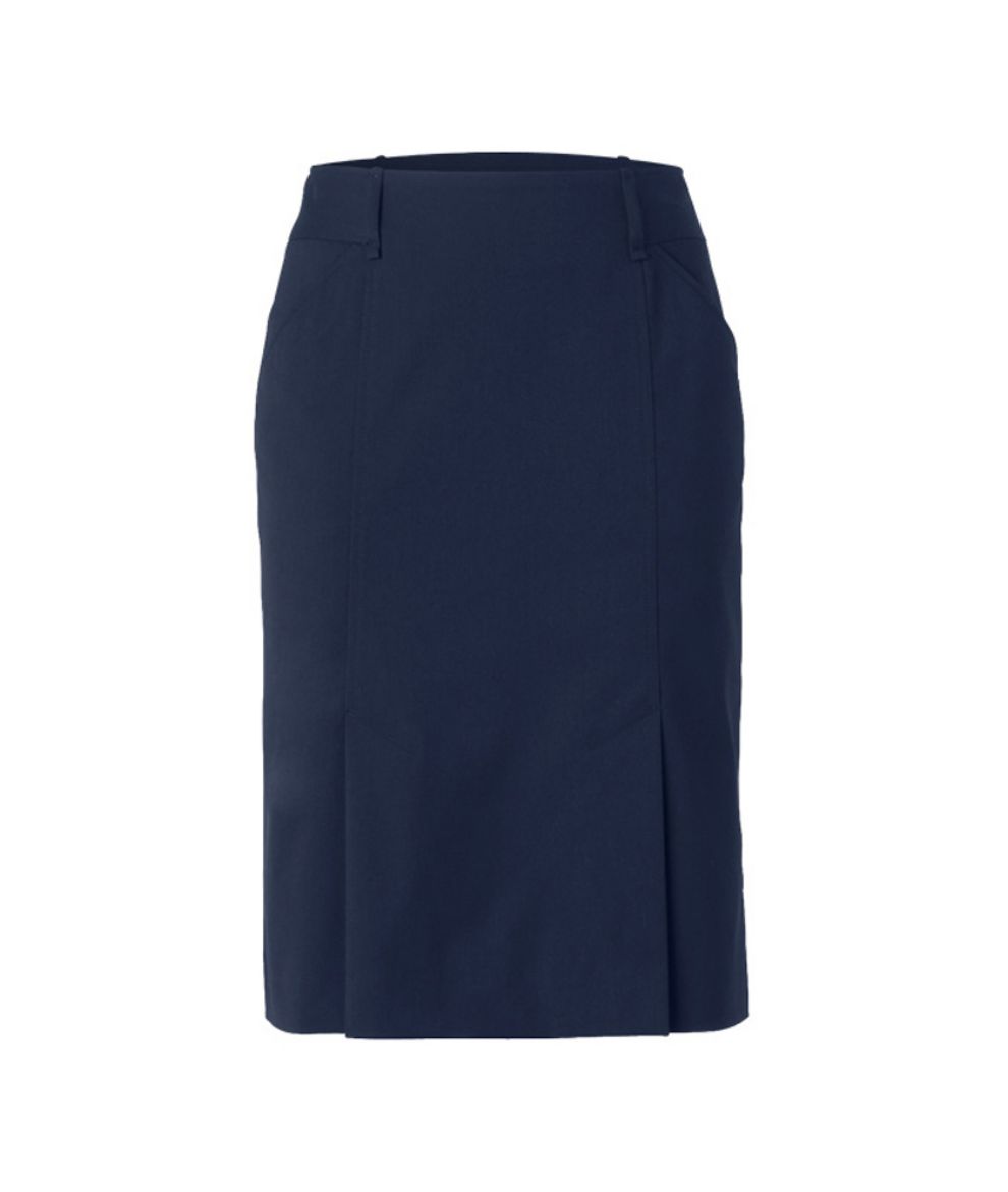 Picture of NNT Ladies P/V Stretch Twill Pleat Straight Skirt