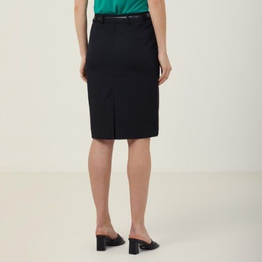 Picture of NNT Ladies Poly Viscose Stretch Twill Mid-Length Pencil Skirt