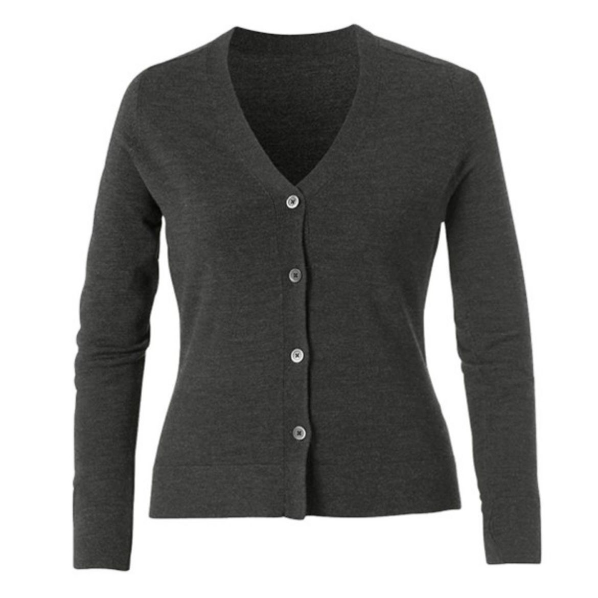 Picture of NNT Ladies Pure Wool V-Neck Button Up Cardigan