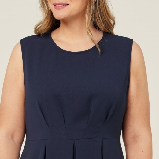 Picture of NNT Ladies Crepe Stretch Sleeveless Dress