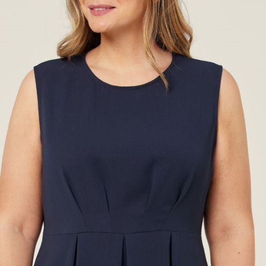 Picture of NNT Ladies Crepe Stretch Sleeveless Dress