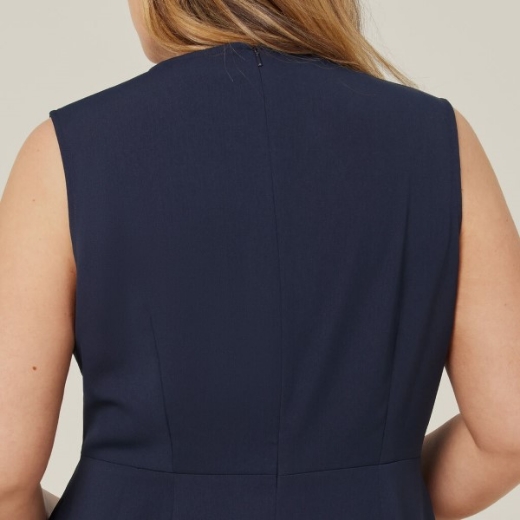 Picture of NNT Ladies Crepe Stretch Sleeveless Dress