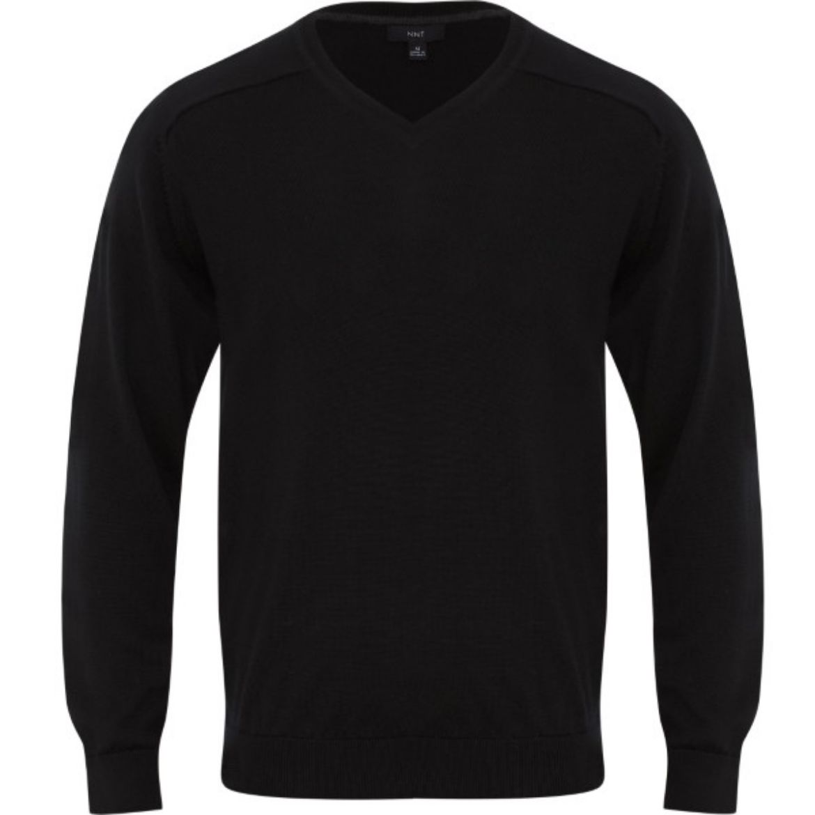 Picture of NNT Mens Pure Wool V-Neck Sweater