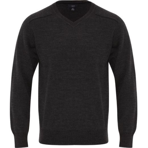 Picture of NNT Mens Pure Wool V-Neck Sweater