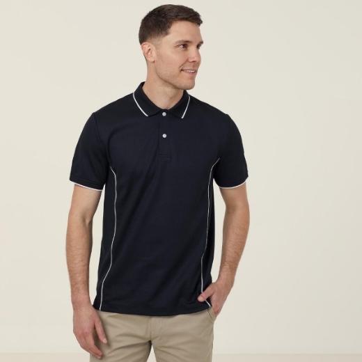 Picture of NNT Mens Anti-Bac Poly Cotton Short Sleeve Polo