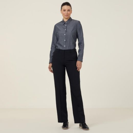Picture of NNT Ladies Chambray Long Sleeve Shirt