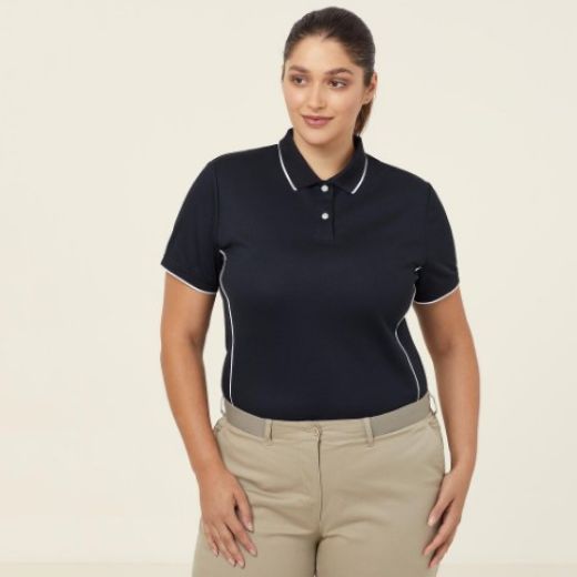 Picture of NNT Ladies Anti-Bac Poly/Cotton Short Sleeve Tipped Polo