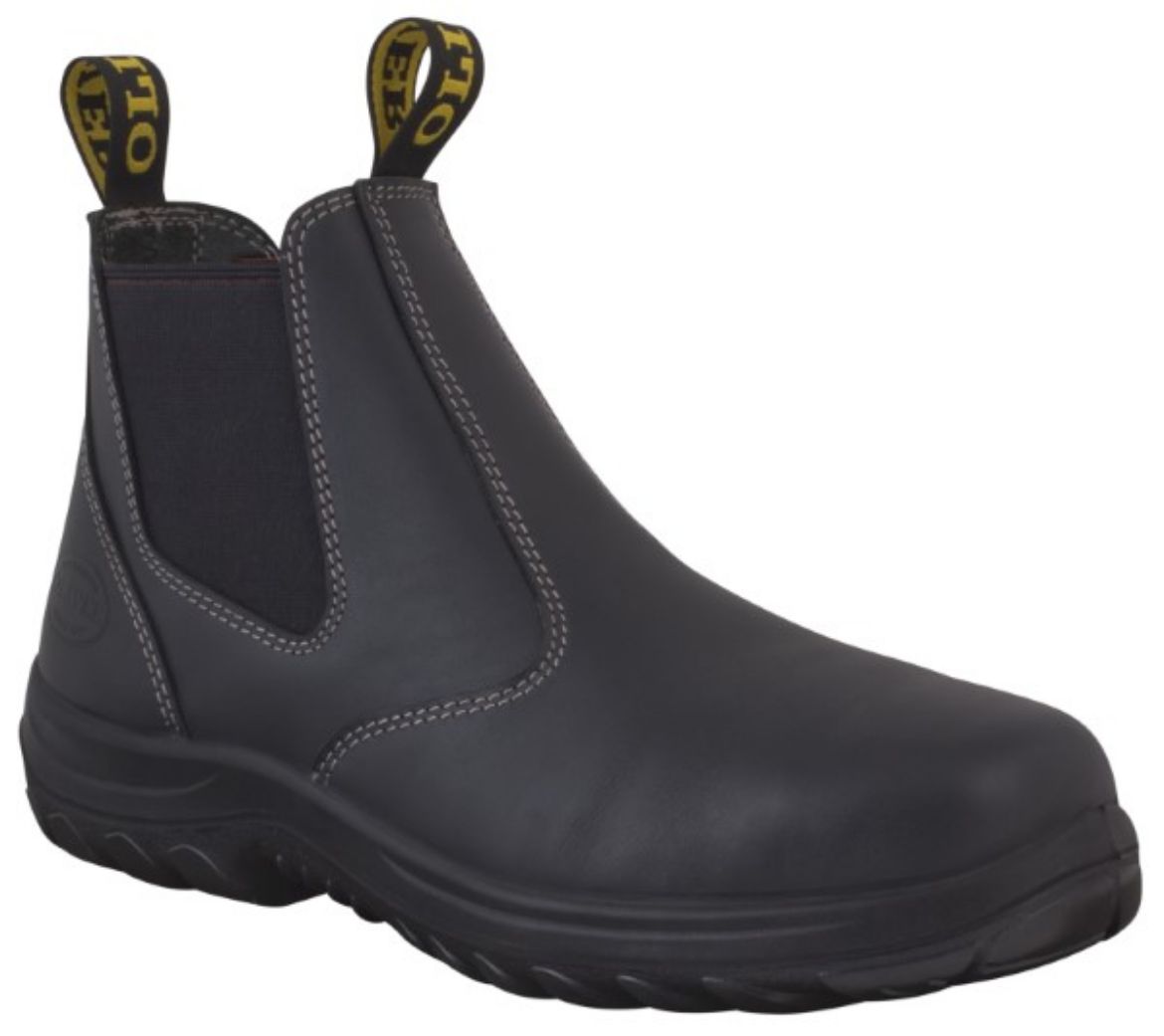Picture of Oliver Non Safety Boot Elastic Sided Black