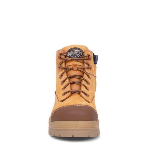 Picture of Oliver At's 130mm Lace up Zip Side Hiker Boot Wheat