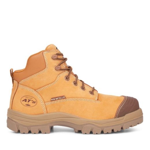 Picture of Oliver At's 130mm Lace up Zip Side Hiker Boot Wheat