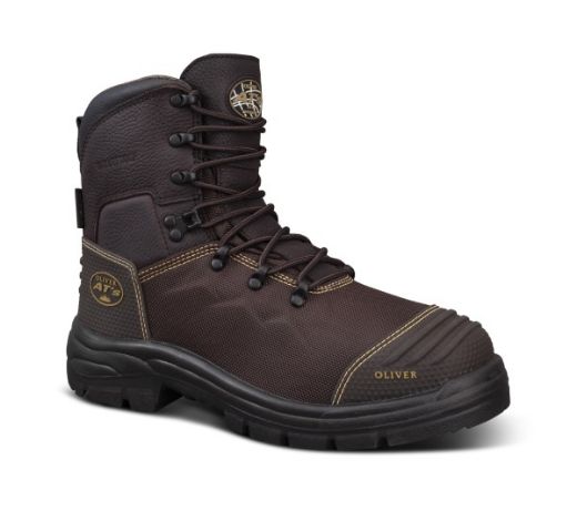 Picture of Oliver Boot At's Lace up 150mm Caustic and Waterproof