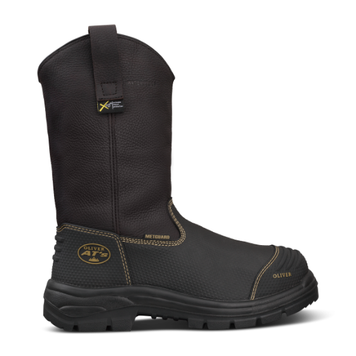 Picture of Oliver Boot At's Pull On Riggers Boot 240mm Waterproof Brown