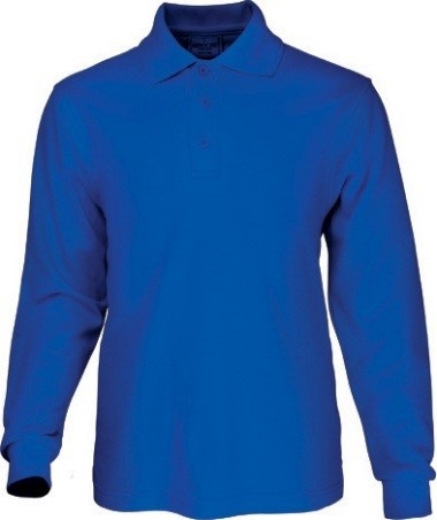 Picture of Bocini Kids Basic Polo Shirt Long Sleeve