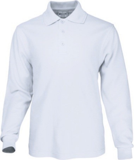 Picture of Bocini Kids Basic Polo Shirt Long Sleeve