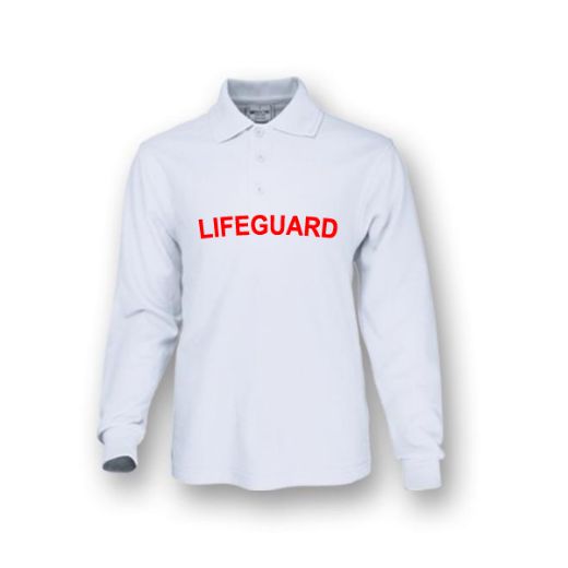 Picture of Bocini Unisex Cotton Back Long Sleeve Polo