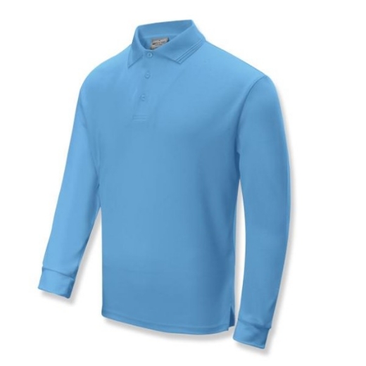 Picture of Bocini Kids Sun Smart Long Sleeve Polo