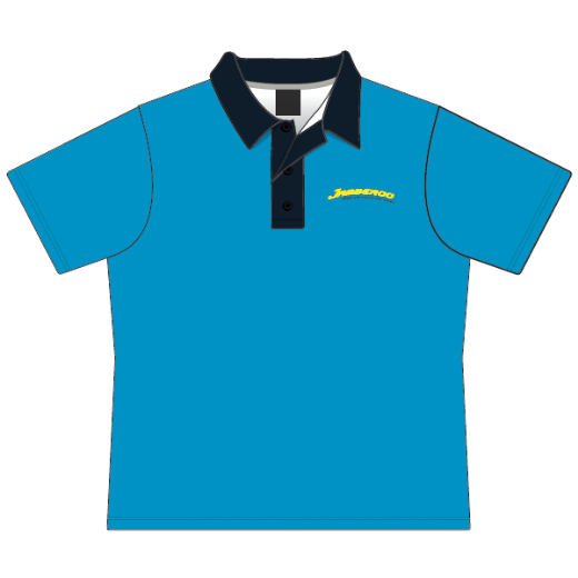 Picture of Sublimated Polo Shirt Short Sleeve Blue/Navy