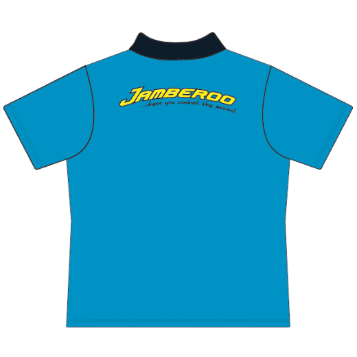 Picture of Sublimated Polo Shirt Short Sleeve Blue/Navy