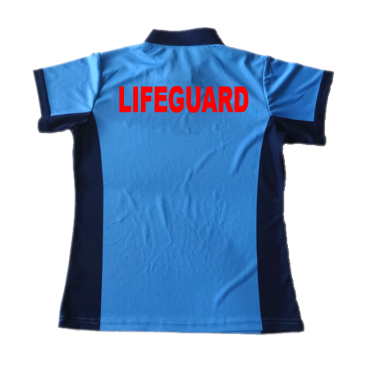 Picture of Sublimated Polo Shirt Short Sleeve Including LIFEGUARD Sub Print on Back
