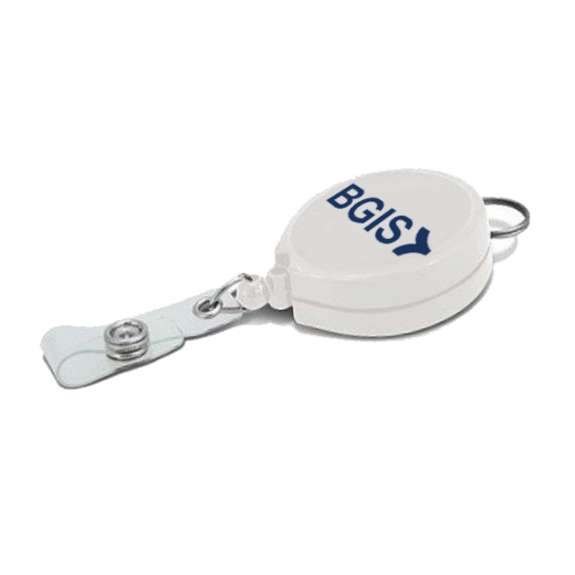 Picture of Alta Retractable ID Holder Including BGIS Logo Printed 1 Colour 1 Position
