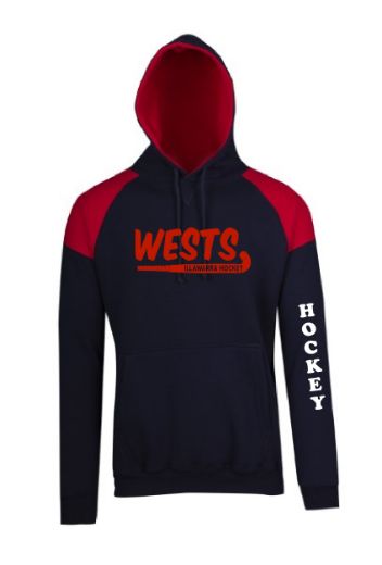 Picture of Ramo Fleecy Contrast Hoodie Mens