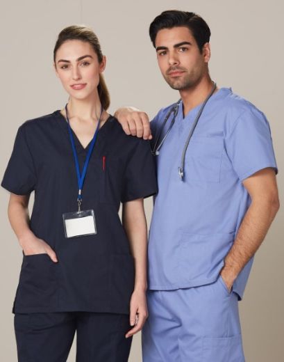 Picture of Winning Spirit Unisex Scrub Top
