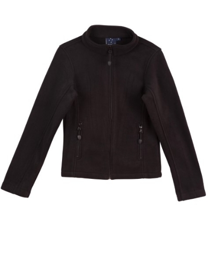 Picture of Winning Spirit Ladies Bonded Fleece Zip Front Jacket