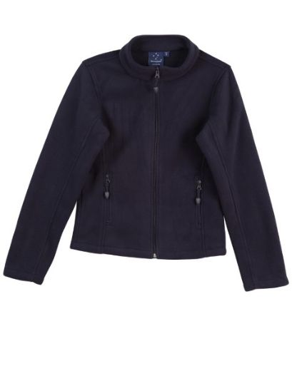 Picture of Winning Spirit Ladies Bonded Fleece Zip Front Jacket