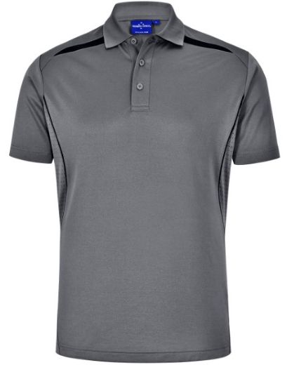 Picture of Winning Spirit Mens Sustainable Poly/Cotton Contrast Short Sleeve Polo Shirt