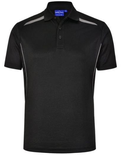 Picture of Winning Spirit Mens Sustainable Poly/Cotton Contrast Short Sleeve Polo Shirt
