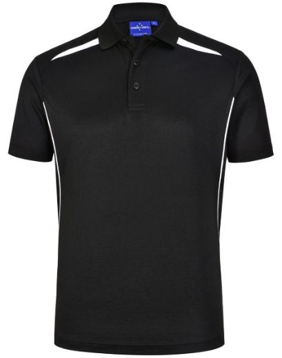 Picture of Winning Spirit Mens Sustainable Poly/Cotton Contrast Short Sleeve Polo Shirt