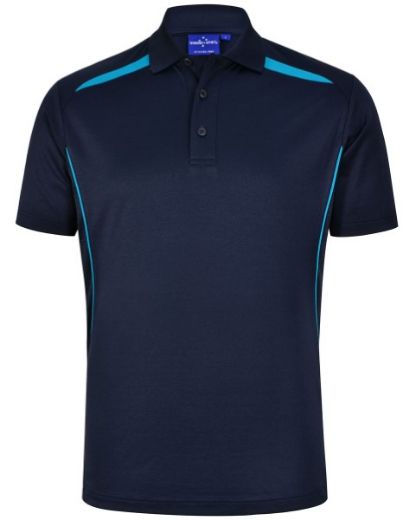Picture of Winning Spirit Mens Sustainable Poly/Cotton Contrast Short Sleeve Polo Shirt