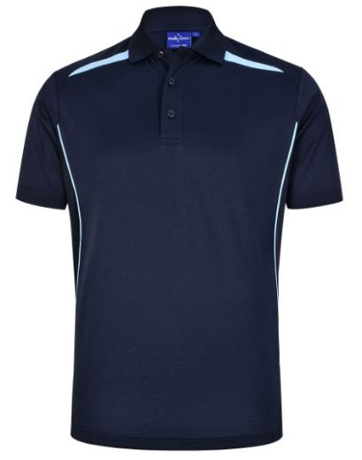 Picture of Winning Spirit Mens Sustainable Poly/Cotton Contrast Short Sleeve Polo Shirt