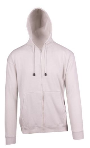 Picture of Ramo Fleecy Hoodie Mens Zip Front Poly Cotton
