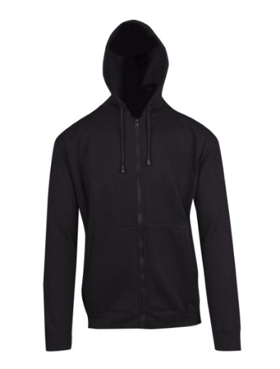 Picture of Ramo Fleecy Hoodie Mens Zip Front Poly Cotton