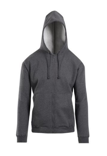Picture of Ramo Fleecy Hoodie Mens Zip Front Poly Cotton