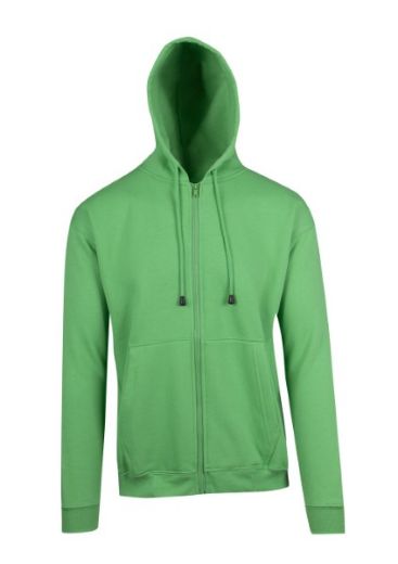 Picture of Ramo Fleecy Hoodie Mens Zip Front Poly Cotton