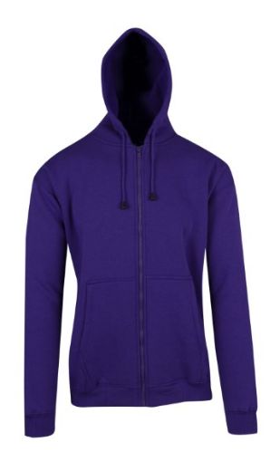 Picture of Ramo Fleecy Hoodie Mens Zip Front Poly Cotton