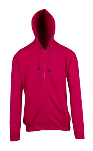Picture of Ramo Fleecy Hoodie Mens Zip Front Poly Cotton