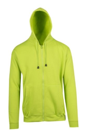 Picture of Ramo Fleecy Hoodie Mens Zip Front Poly Cotton