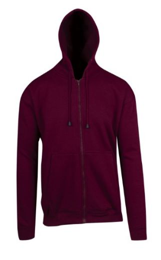 Picture of Ramo Fleecy Hoodie Mens Zip Front Poly Cotton