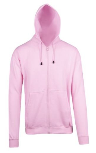 Picture of Ramo Fleecy Hoodie Mens Zip Front Poly Cotton