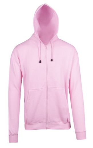 Picture of Ramo Fleecy Hoodie Mens Zip Front Poly Cotton