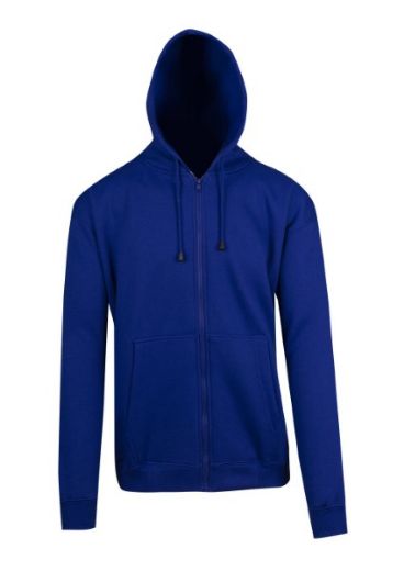 Picture of Ramo Fleecy Hoodie Mens Zip Front Poly Cotton