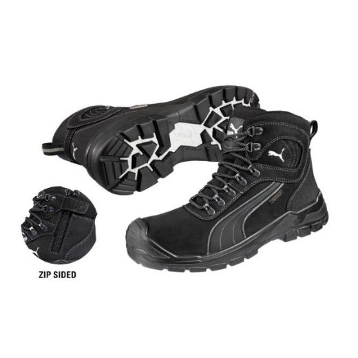Picture of Puma Safety Sierra Nevada Boot Lace Up with Scuff Cap Black